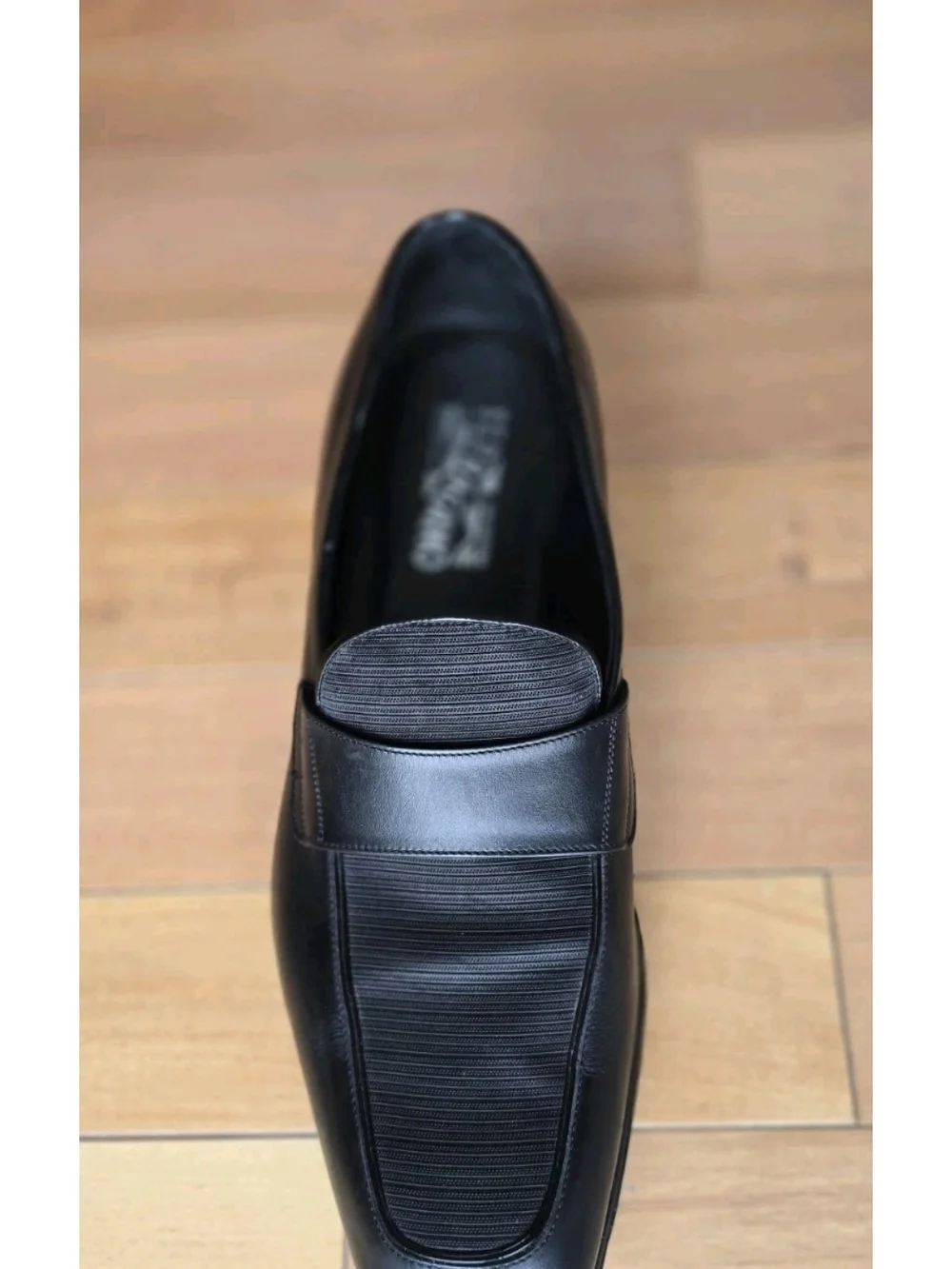 Salvatore Ferragamo Men’s Black Leather Loafers